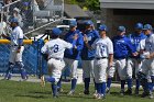 Baseball vs MIT  Wheaton College Baseball vs MIT in the  NEWMAC Championship game. - (Photo by Keith Nordstrom) : Wheaton, baseball, NEWMAC